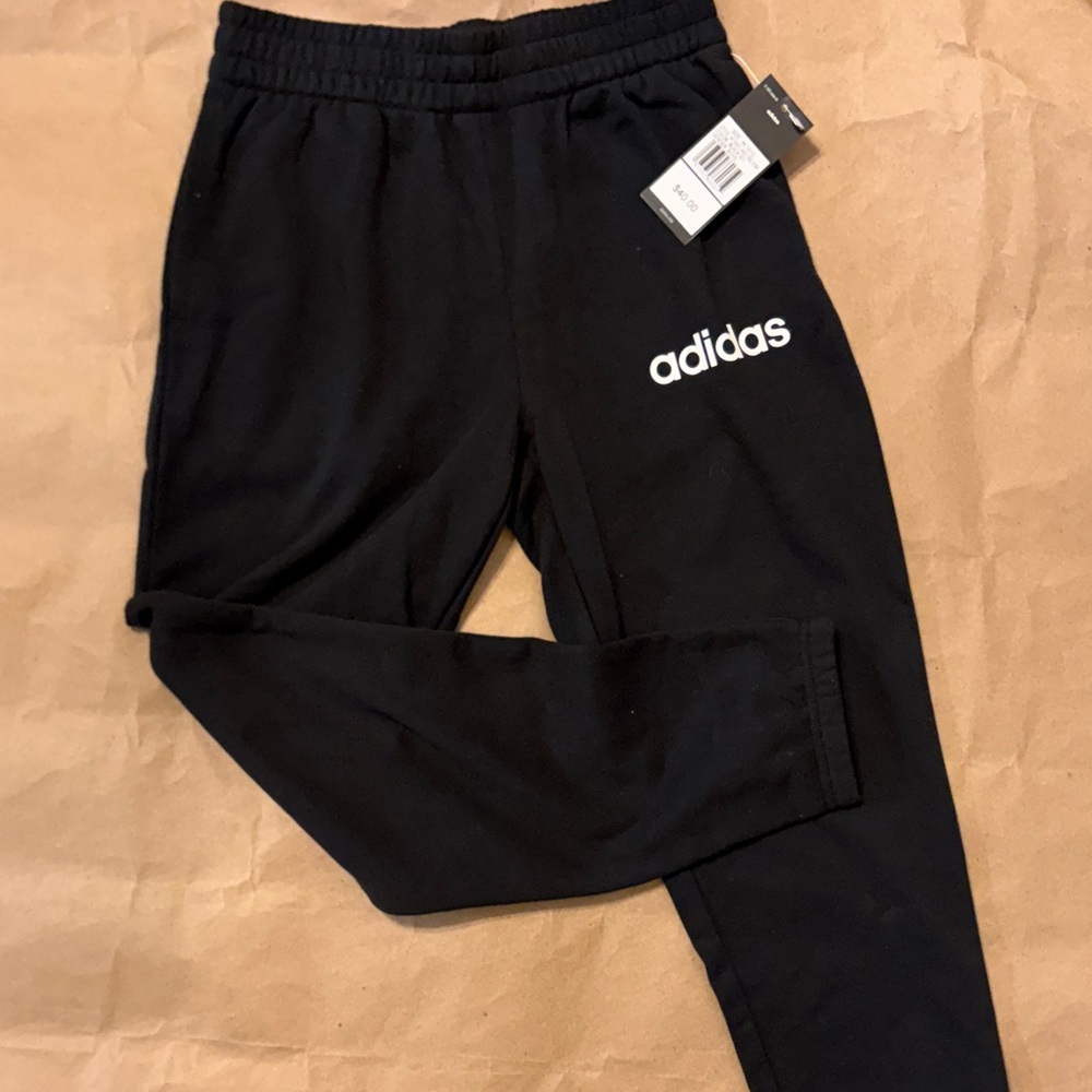 Adidas Kids Black Sweatpants